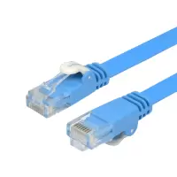 酷比客六类扁平网线LCLN6SBBU-15M蓝色15米 按根销售(H)