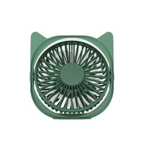 迷你电风扇2020新品USB小风扇 宿舍办公桌面便携式风扇 M105 绿色