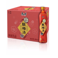康师傅酸梅汤 清饮果汁果味饮料风味饮品 500ml*15瓶整箱装