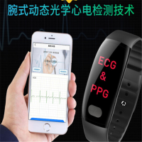 佰亿美（BYM）彩屏智能手环手表男女士测血压心电图心率运动防水B51