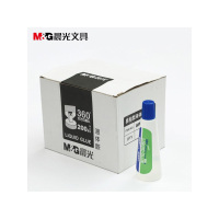 晨光(M&G)AWG97017液体胶水平头胶水学生美工胶水 200ml 12支/盒