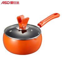爱仕达 炫彩不粘奶锅WG8916 奶锅 泡面煮奶小锅 铝合金不粘锅 明火专用 16cm