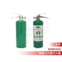 淮海车载简易式水基灭火器MSWJ950