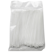 企购优品 卡夫威尔 自锁式尼龙扎带大号 理线带 扎线 4.0*250mm 白色 200支装 OT1014G