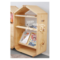 大梦家 松木绘本架 600（长）*300（宽）*1010（高）mm