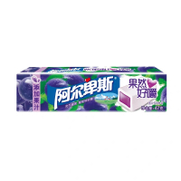 阿尔卑斯果然好嚼葡萄味软糖47g