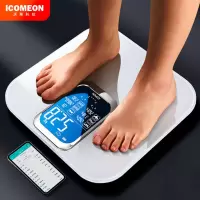 沃莱 秤体重秤电子秤 家用精准小型人体秤测脂肪智能连手机高精度女体重计体质称人体测量仪FI320LB