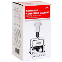 得力(deli)7509 自动号码机/打码机/日期财务数字印章/自动号码机办公用品(QH)