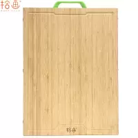 拾画 无胶竹砧板 钢钉紧固 大号竹菜板 水果板SZ-6102(45*32*1.9cm)