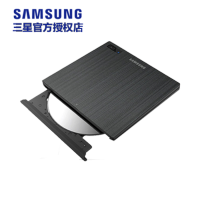 三星(SAMSUNG)SE-218 光驱外置台式机笔记本USB3.0接口移动刻录机 拉丝黑 拉丝黑色