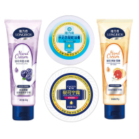 隆力奇邂逅暖冬护手霜礼盒B款(酸滋润锁水护手霜100g+ 果酸护手霜100g+ 裂可宁霜50g 防裂护足)