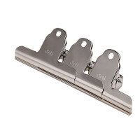 得力(deli) 9531 票夹 山形铁票夹145mm(4只/包)