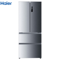海尔(Haier)BCD-402WDBA 402升法式多门冰箱 风冷无霜 TABT杀菌 触屏智控节能 家用电冰箱