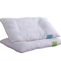 凯盛家纺 亲肤舒适护颈枕头 第三代决明子棉柔枕 枕芯单只装