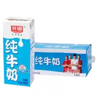 光明 纯牛奶250ml*24盒