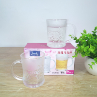 玉雕 玫瑰 洛克 珠点 菠萝 对杯两件套礼品杯马克杯定制