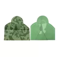 丛林迷彩胸靶纸(100张)