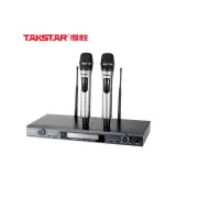 得胜 TAKSTAR X6 一拖二 无线 麦克风 典雅黑