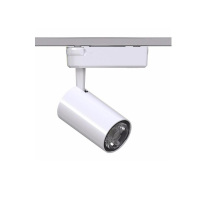 佛山照明 轨道射灯 导轨灯 220V25W24°30K 二线 明丽系列 黑色3C标准