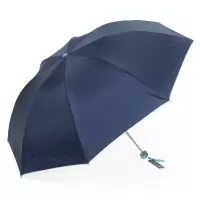 小米(mi)定制logo雨伞折叠遮阳伞防晒伞晴雨伞广告伞太阳伞印刷 藏青蓝