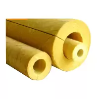 岩棉管密度80kg/m³直径Φ383mm