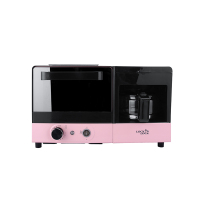 WQLQ乐扣/小家电早餐机粉色1150W(EJB317PIK)