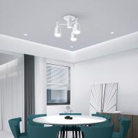 Yeelight艾米枝型吊灯简约现代客厅餐厅卧室灯具家用大气创意灯饰 纯白九头枝型吊灯