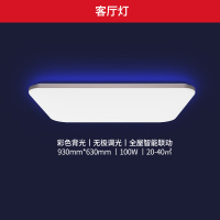 Yeelight智能LED光璨吸顶灯 简约现代卧室温馨客厅灯套装 光璨客厅灯