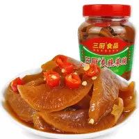 晋唐三厨 爽脆萝卜干 酸辣腌萝 450g/瓶