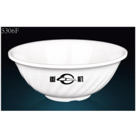 陇步昇NO.5306F 斜纹密胺仿瓷碗