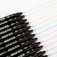 Zs-得力(deli)S571彩色双头记号笔勾线笔马克笔套装 绘画涂鸦彩绘笔 12色/盒