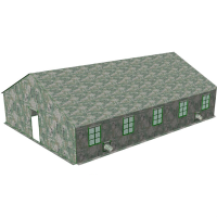 兵行者大型加厚保暖户外帐篷施工救灾野营 12×8m加厚指挥帐篷