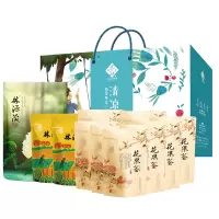 防暑降温·宁夏礼盒(银耳 莲子 柠檬片 百合干 罗汉果 枣 大麦茶 冰糖 菊花茶 绿豆 薏仁米)1800g