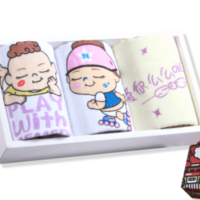 洁丽雅 么么哒童巾*3条