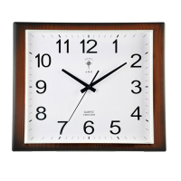 北极星 POLARIS 6805 16英寸 挂钟 木纹普通款