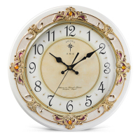 北极星 POLARIS HD-6017 挂钟 石英钟 16英寸 白色