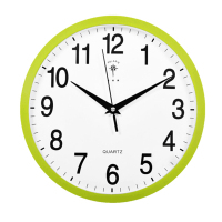 北极星 POLARIS 2842 11英寸 静音简约石英钟 绿色