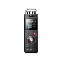 爱国者(aigo)R6633 录音笔(双供电TF卡扩容 声控录音器 密码保护 黑)