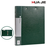 华杰(HUA JIE)CL1024 A4皮革文件夹[2个装]资料册(长夹+板夹)颜色随机
