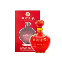 额河老窖52度新疆白酒纯粮浓香型, 额河老窖红瓶500ml*1