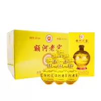 额河老窖52度新疆白酒纯粮浓香型, 额河老窖黄瓶整箱500ml*6
