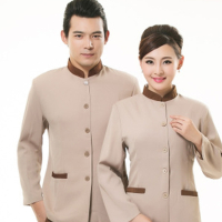 保洁服长袖秋冬装套装物业酒店宾馆客房阿姨清洁工保洁员工作服女（尺码备注）