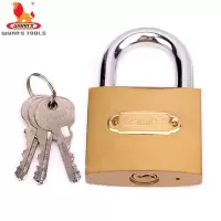 Wynn’s威力狮 镀铜直开铁挂锁 锁头家用锁具