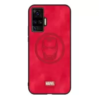 Marvel漫威咪咕Vivo X50手机壳Vivo X50 Pro硅胶保护套5G防摔钢铁侠美国队长雷神正版个性