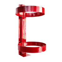 淮海 灭火器壁挂式支架 金属固定支架 适用于3、4公斤灭火器 消防器材