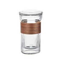 ZENS哲品「萃取·融 」单人茶具玻璃茶杯