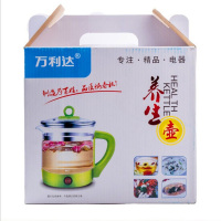 BTSM 万利达养生壶 养生玻璃电热水壶 多功能花茶壶 煮茶器 1.8L 颜色随机
