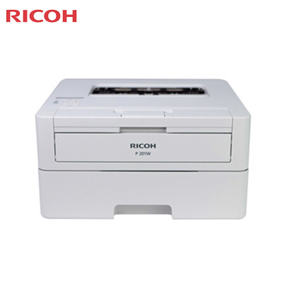 理光(Ricoh)P 201W A4黑白双面激光打印机(双面打印/有线/无线)