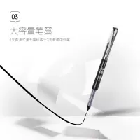 晨光(M&G)速干签字笔ARP50904蓝0.38 12支装