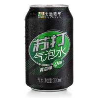 天地精华罐装气泡水 青瓜味330ml*20瓶*1箱苏打水饮料调酒用饮料整箱
